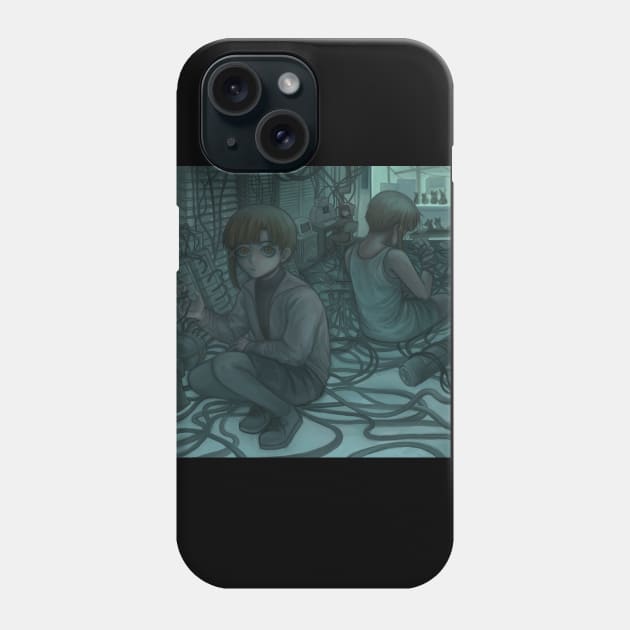 Lain iwakura Phone Case by Adrianisawaffle