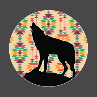 Wolf Pattern - 8 (alt) T-Shirt