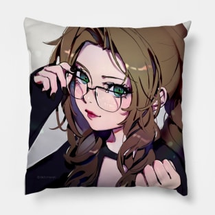 Glasses Aerith Pillow