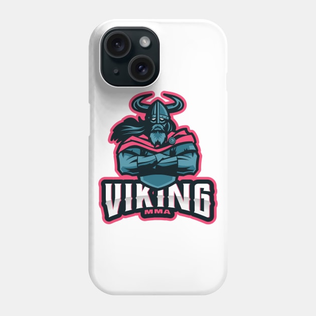 Viking MMA Phone Case by Tip Top Tee's