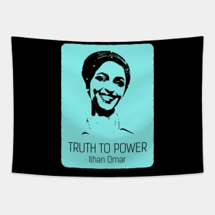 Truth To Power Squad Ilhan Omar T-Shirt Tapestry