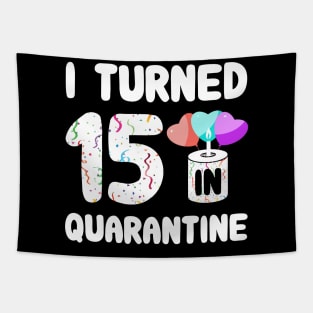 I Turned 15 In Quarantine Tapestry