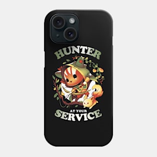 Hunter's Call - Cute Cat Gamer Phone Case