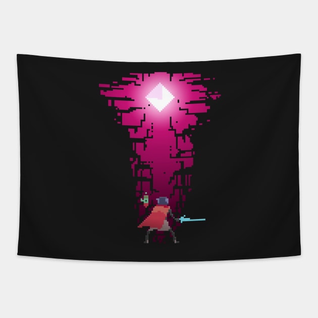 Hyper Light Drifter gem Tapestry by FbsArts