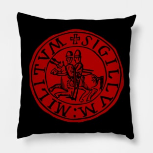 Seal of the Knights Templar Pillow