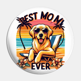 dogs and a mom funny Pin