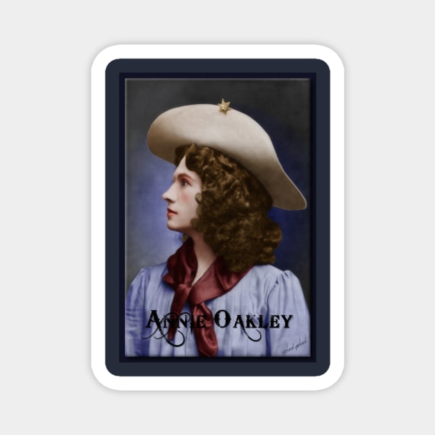Annie Oakley Magnet by rgerhard