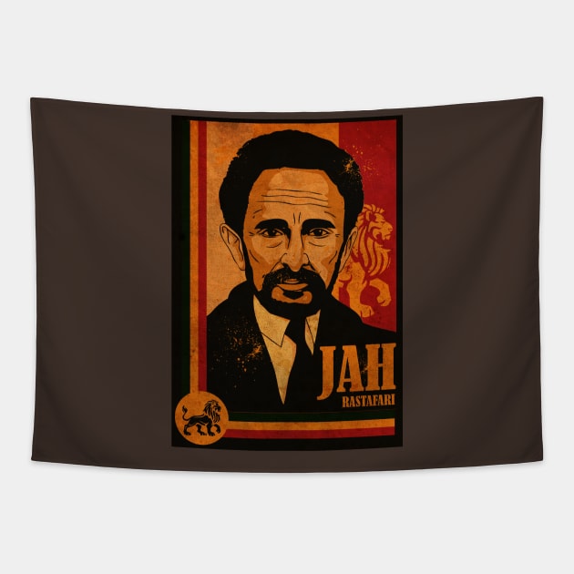 Jah Rastafari Bio Tapestry by CTShirts