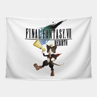 Final Fantasy VII Rebirth Cait Sith Tapestry