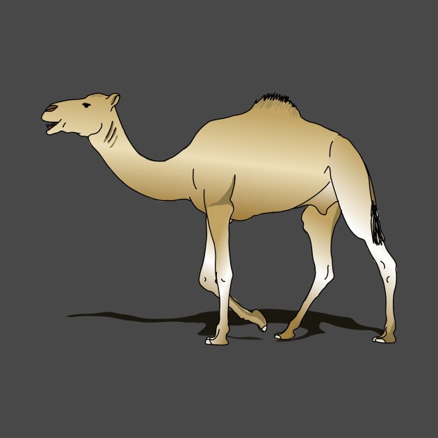 Dromedary, also nammed Arabic Camel by FabuleusePlanete