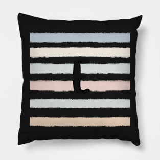 Letter E Pillow