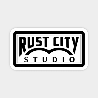 Rust City Studio Logo Magnet