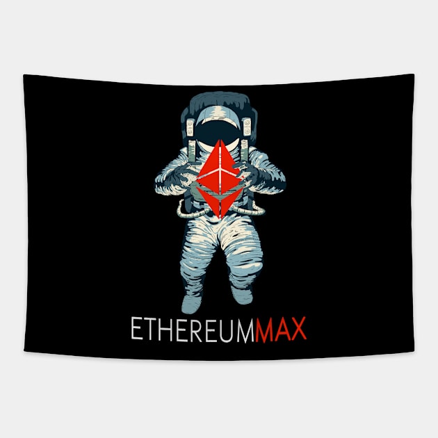 Ethereummax token Crypto Emax coin Ethereum max token coin token Crytopcurrency Tapestry by JayD World