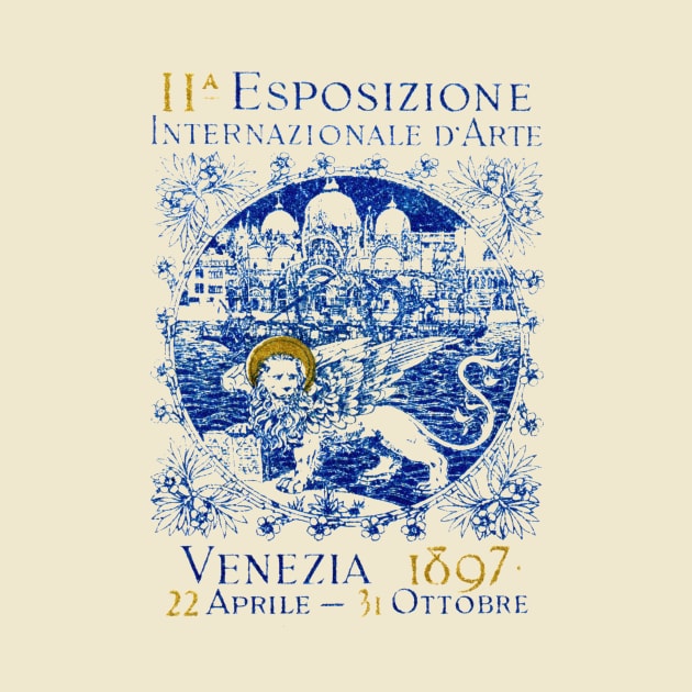 1897 International Art Exposition, Venice Italy by historicimage