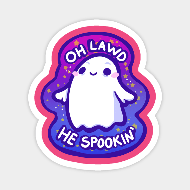 Oh lawd he spookin Magnet by OKdandy