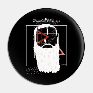 Bearded Alter ego version 7 Pin