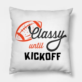 Class Until Kickoff Pillow