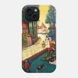 Serene Village Life Phone Case