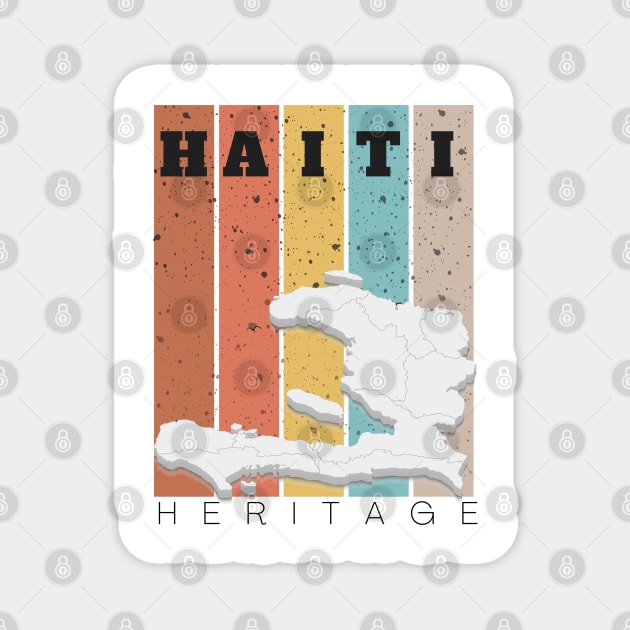 Haiti Pride Magnet by Beyond TShirt