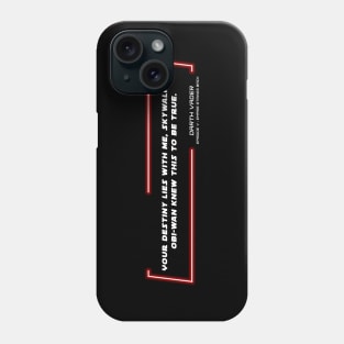 EP5 - DV - Destiny - Quote Phone Case