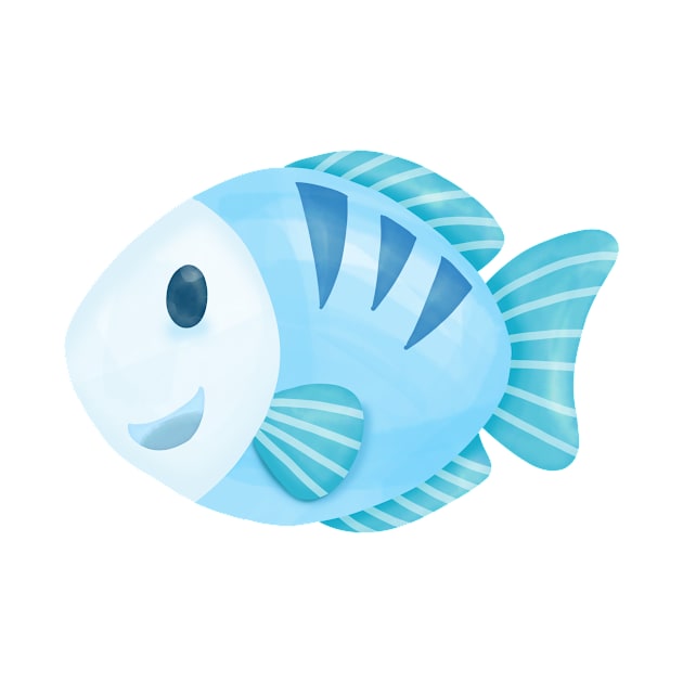 colorful fish by Cutest Sea Animals 