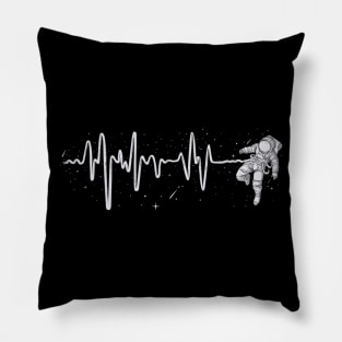 Space Heartbeat Pillow