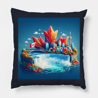 Niagara Falls Canada . Pillow