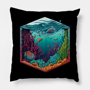 Diorama Sea World Two Pillow