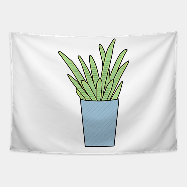 Sanseveria Vrouwentongen Color Tapestry by Reujken