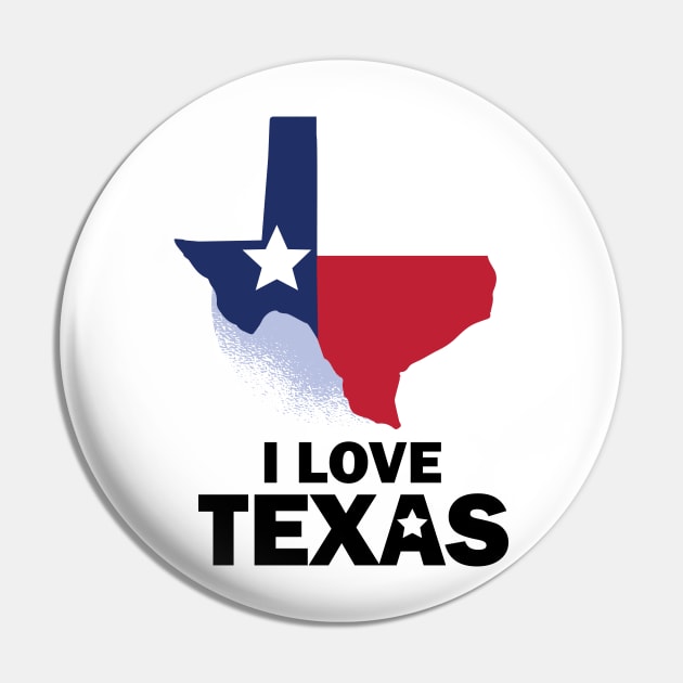 I Love Texas Pin by Shalini Kaushal