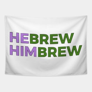 Hebrew/Himbrew (Genderqueer Colors) Tapestry