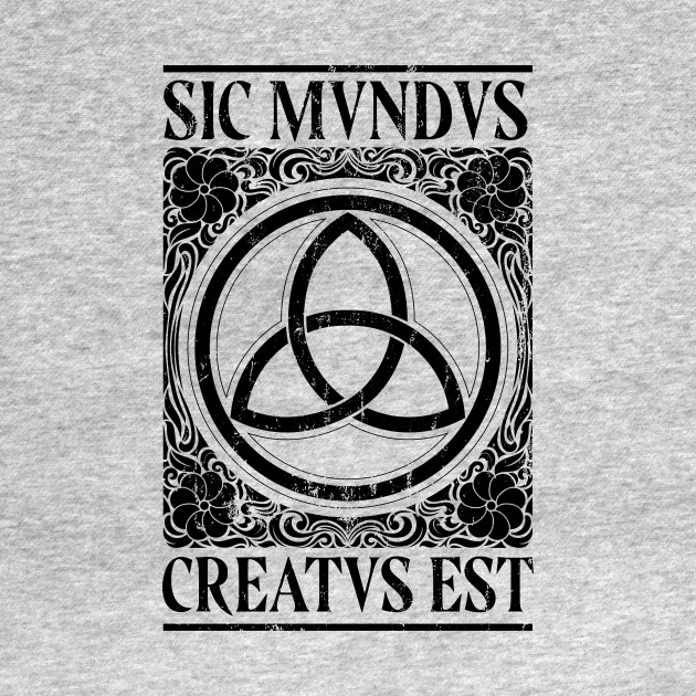 Discover Sic Mundus Creatus Est - Celtic Knot - T-Shirt