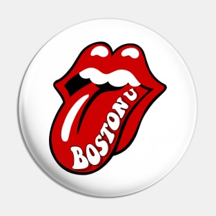 bostn lips Pin