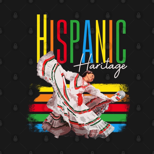 Hispanic Heritage national by xalauras studio