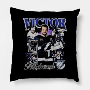 Victor Hedman Vintage Bootleg Pillow