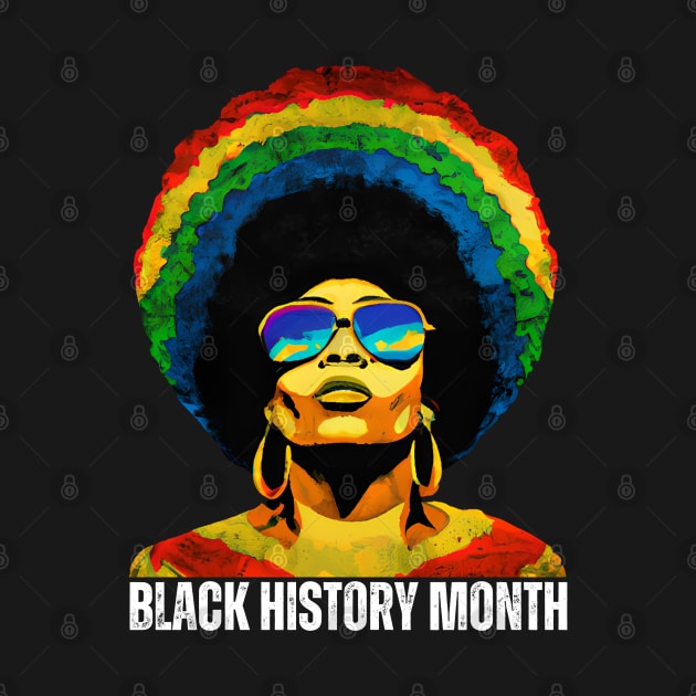 Black History Month Woman by jackofdreams22