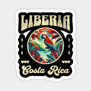 Liberia Macaw Rainforest Magnet