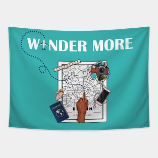 Wander More Tapestry