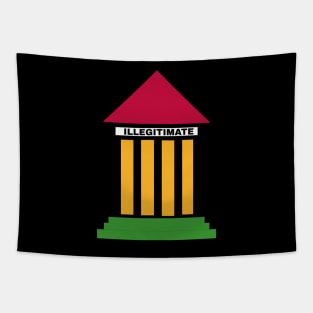 SCOTUS IS ILLIGITIMATE - Colors - Back Tapestry