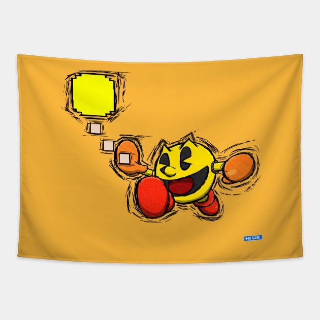 Pac-Man Tapestry by Hawke525