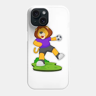 Lion Handball player Handball Phone Case