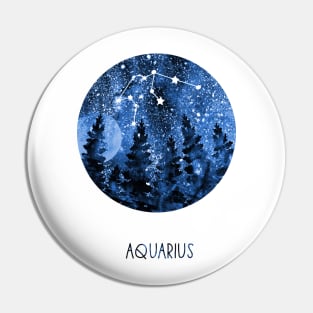 Aquarius Constellation, Aquarius Pin