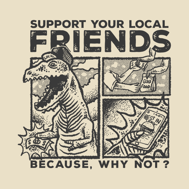 Support your friends! by RACUN