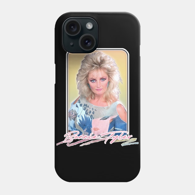 Bonnie Tyler // 80s Aesthetic Fan Art Design Phone Case by DankFutura