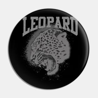 Leopard head pattern design Pin