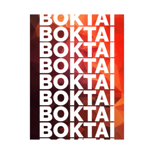 Boktai Font Poly Repeat T-Shirt