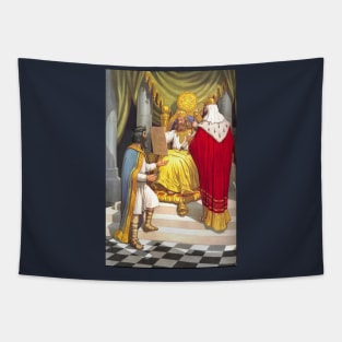 The Three Grand Masters of Freemasonry Tapestry