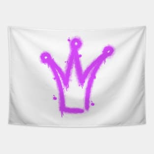 Graffiti crown Tapestry