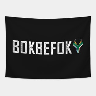 Bokbefok Rugby South Africa Tapestry