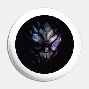 Garrus Vakarian Polygon Pin